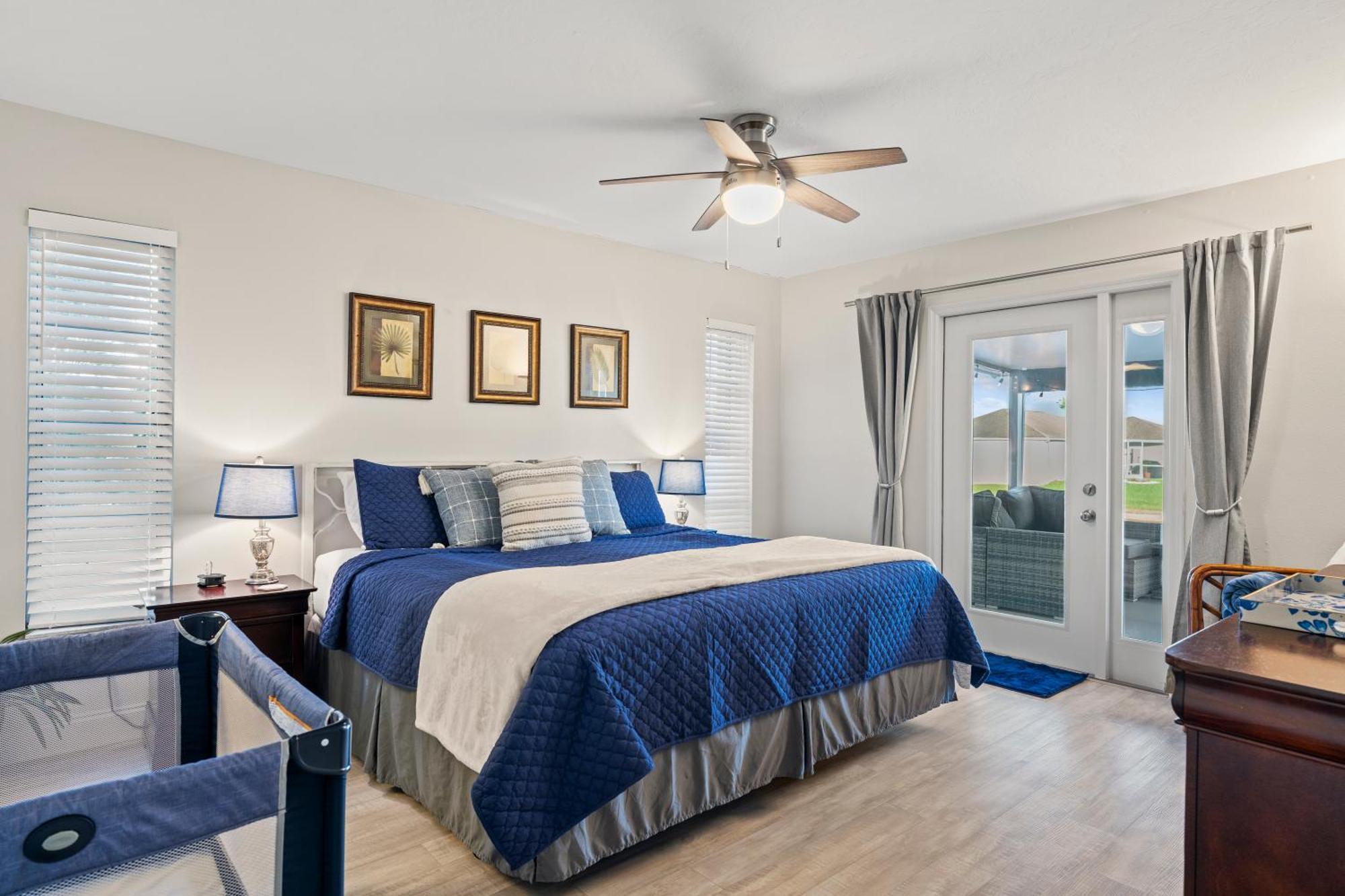 Serenity Waterfront Villa With King Suite, Private Pool, Great Lanai Enclosure And Long Water Views Cape Coral Eksteriør bilde