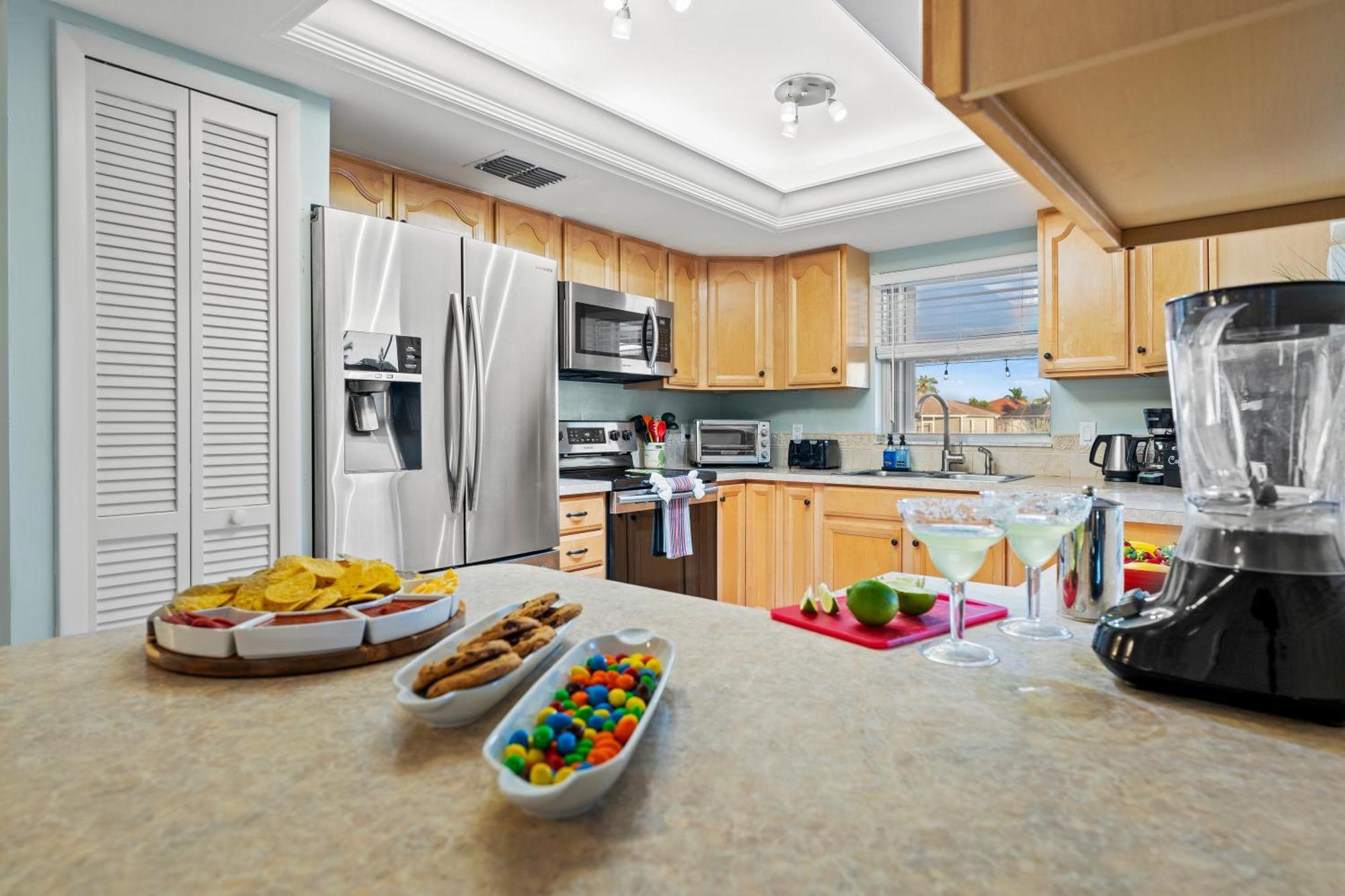 Serenity Waterfront Villa With King Suite, Private Pool, Great Lanai Enclosure And Long Water Views Cape Coral Eksteriør bilde